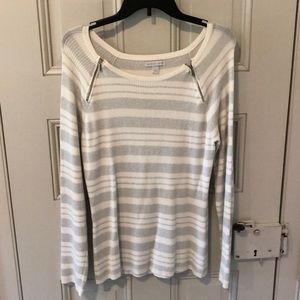 Sparkly Striped Sweater NY&CO